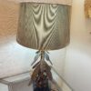 Elegant Brass Finish Leaf Lamp-SoUnique.PK